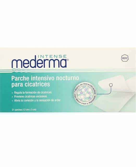Mederma parche intensivo nocturno 12×3 cm (21 unidades)