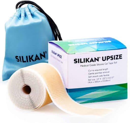 Silikan Upsize Cinta de Gel de Silicona para cicatrices