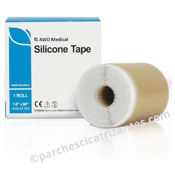 AWD Medical Cinta de Silicona para reducir el tamaño de las cicatrices AWD Medical Cinta de Silicona para reducir el tamaño de las cicatrices
