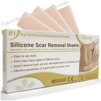 Hanascar Professional Silicone Scar Removal Sheets - parches cicatrizantes de silicona