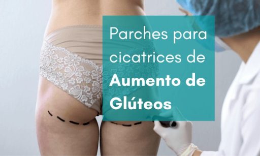 reducir cicatrices en los gluetos con parches cicatrizantes