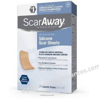 ScarAway Parches Cicatrizantes de Silicona ScarAway Parches Cicatrizantes de Silicona